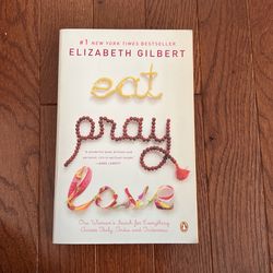 Eat Pray Love Book
