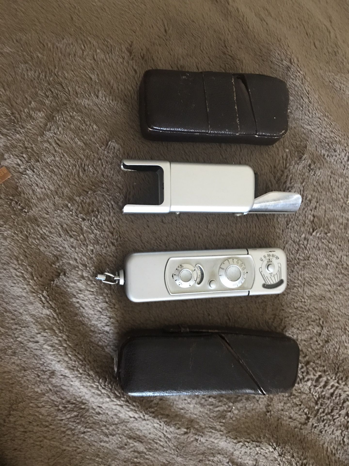 Minox Spy Camera With Flash Extension