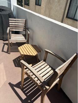 Outdoor Chair/Table Set