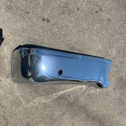 Ford F150 Rear Bumper LEFT End OEM 2009 2010 2011 2012 2013 2014 (sensor holes)