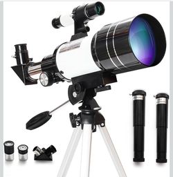 Telescope with Tripod & Phone Adapter