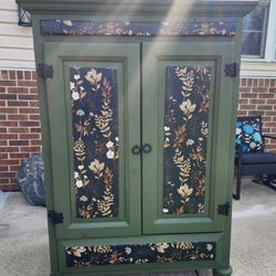 Wooden Armoire Dresser