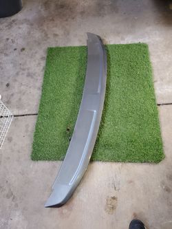 s197 mustang rear spoiler with camera