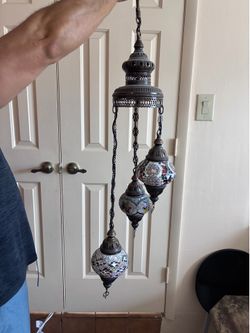 Turkish lamp three tier