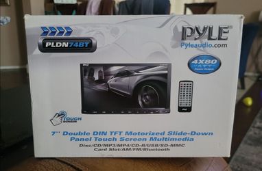 New 7" double din stereo Nuevo stereo de pantalla