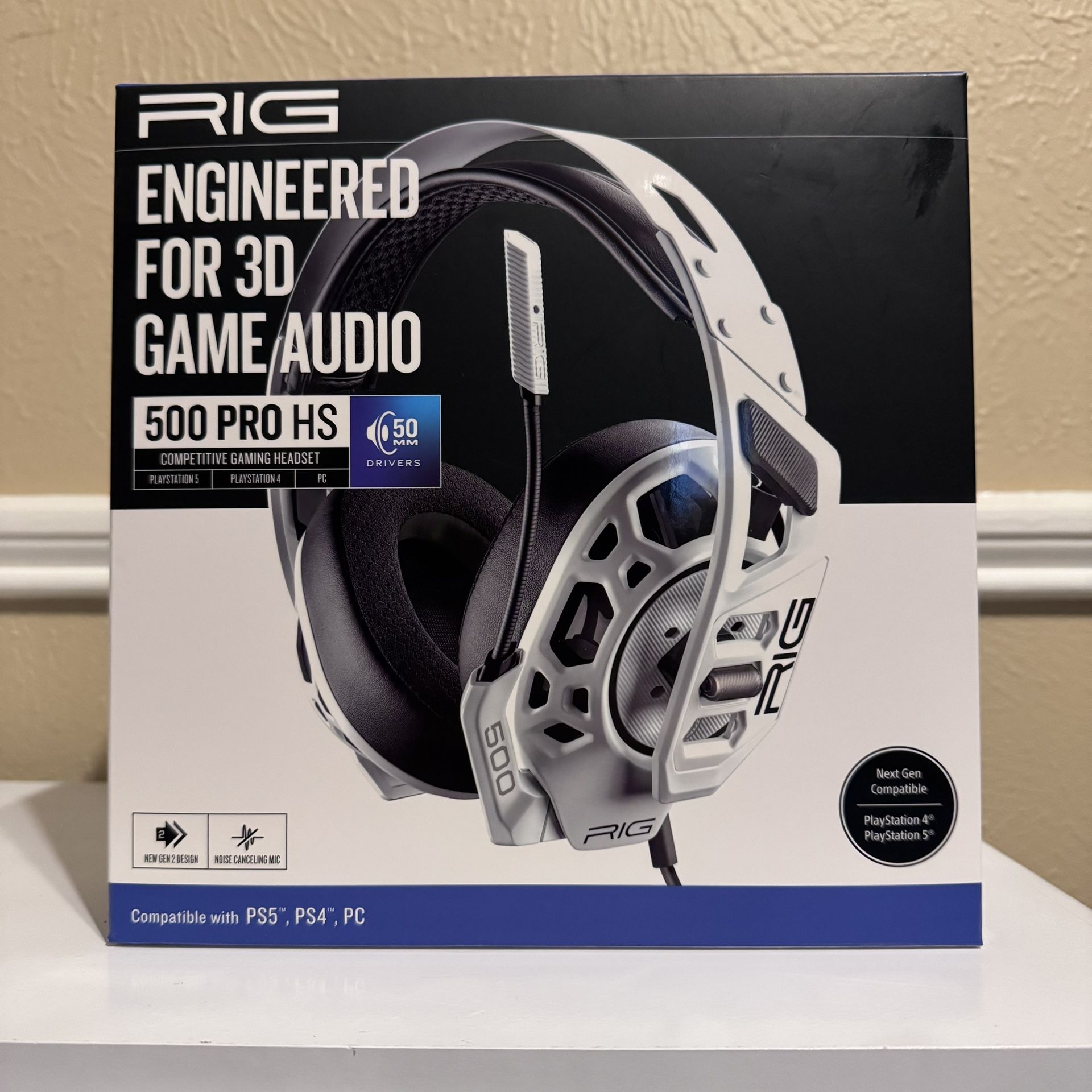 RIG 500 PRO HS GEN 2 Wired Gaming Headset for PS4 PS5, Nintendo (B14)