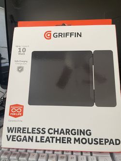 Wireless Charger 10w Mouse Pad NIB