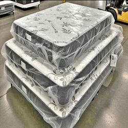 UNTOUCHED BRAND NEW MATTRESS WITH BOX SPRING "HIGH QUALITY WITH FREE DELIVERUY