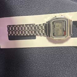WR Silver Plated Watch 