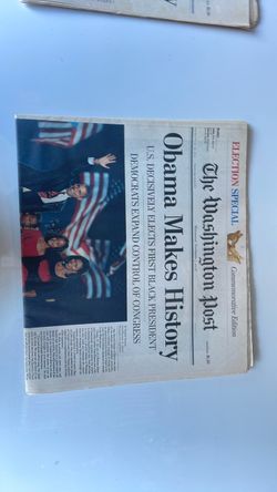 Washington post special addition