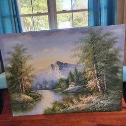 Original HAND PAINTING  on Canvass