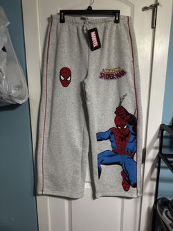 Unisex Baggy Marvel Spiderman Sweatpants (Women’s Sizing)