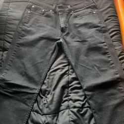 Levi’s Black 514 Straight Jeans