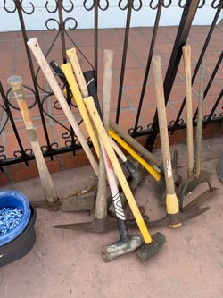 Pictures updated . Yard Tools various