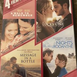 4-FILM FAVORITES: NICHOLAS SPARKS FILM COLLECTION (DVD)