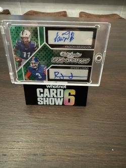 2024 Leaf Faizon Brandon And Ryder Lyons Dual Auto! /5
