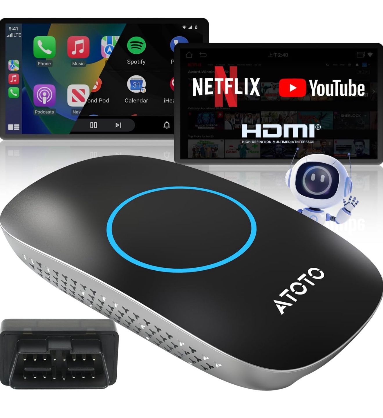 Wireless CarPlay Ai Box （brand new)