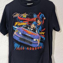Vintage 1999 Chase Authentics Jeff Gordon "Superman" Nascar Size L