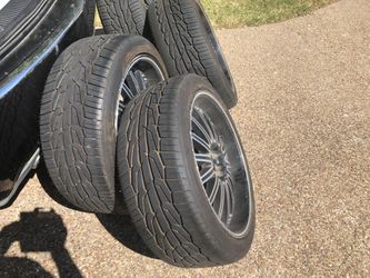 20 In Rims And New Tires