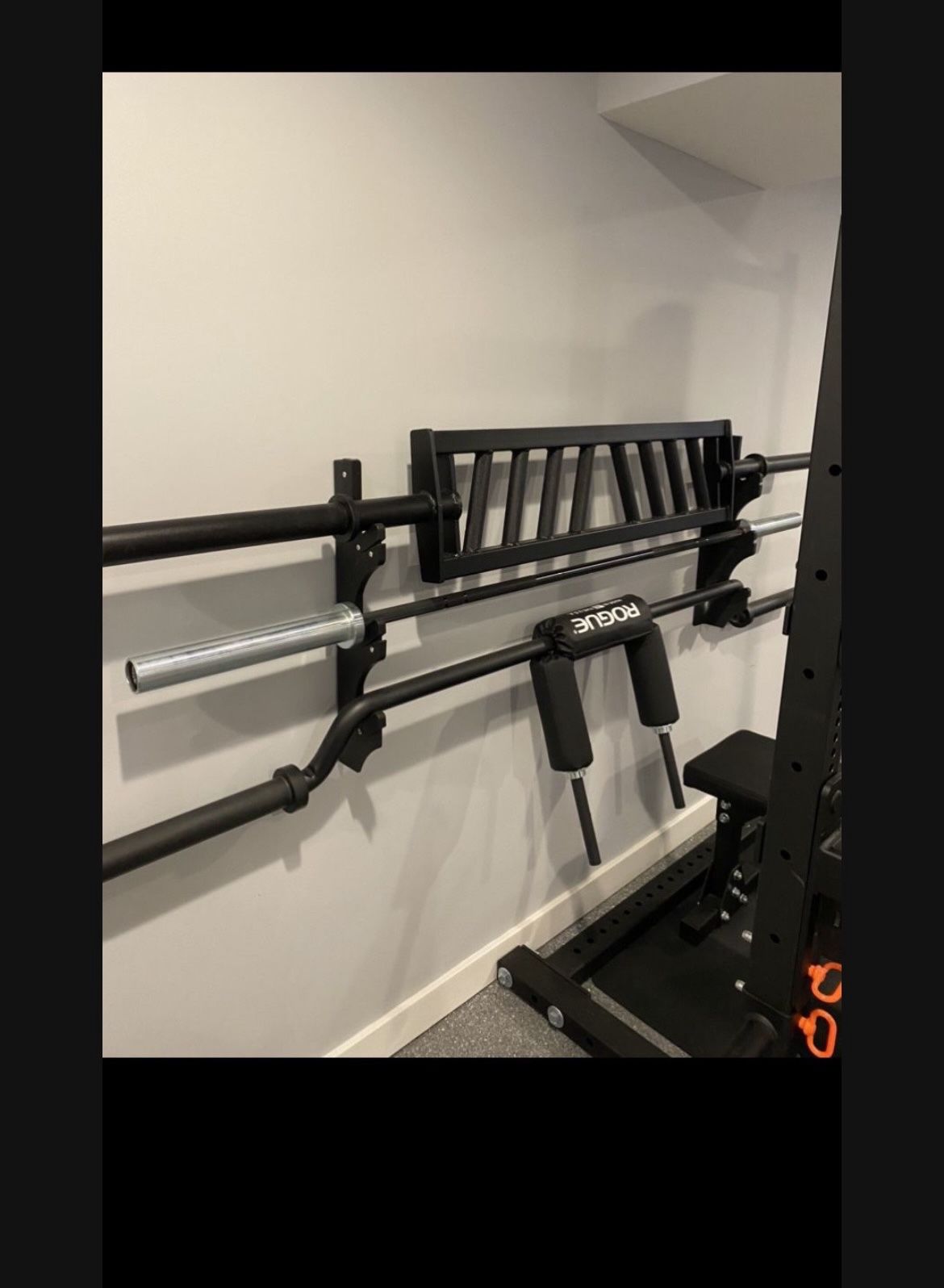 Barbell Storage Rack Only - Bars Not Included 