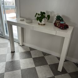 Console Entry Way Table With 2 Drawers 