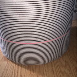 Pink And White Stool