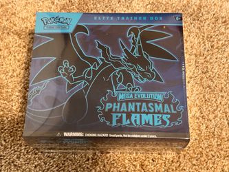 Pokemon TCG Mega Evolution Phantasmal Flames Elite Trainer Box