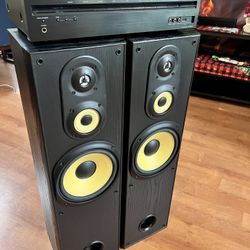 -EXCELLENT SOUND GREAT BASE FULLY FUNCTIONAL HOUSE AUDIO SYSTEM-