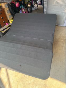 Adjustable queen bed frame.