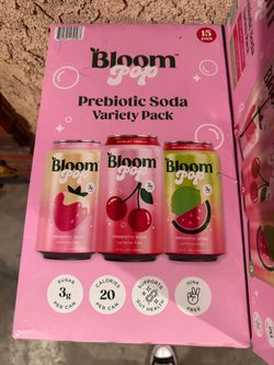 Bloom soda pop probiotic drinks
