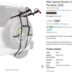 Allen Sports Bike Rack