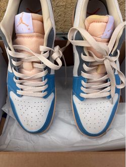 Jordan 1 Low 'Vintage UNC Grey'