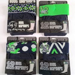 Womens Seahawks Boot Toppers