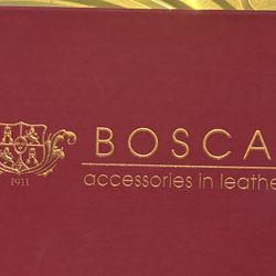  BOSCA MENS LEATHER WALLET 