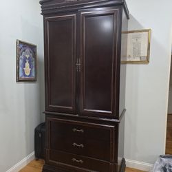 Dark Brown Closet 