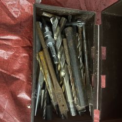 Box Of Drill Bits And Screw Gun Bits