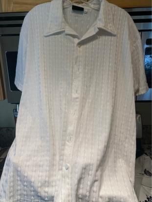 Vintage White Shirt -XL