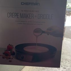 Crepe Maker Plus Griddle