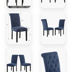 Chairs The Color Is Blue New Still In Box