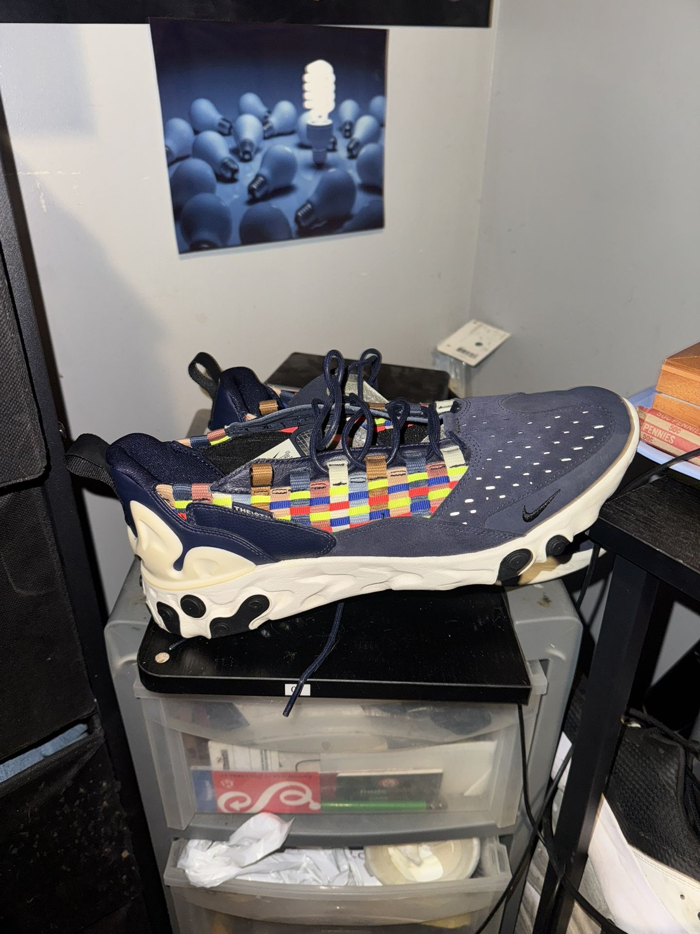 Nike React Sertu 'THE10TH Blackened Blue' Size 11.5