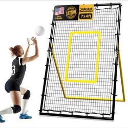 Apex Sports Adjustable Volleyball Rebounder Net 7x4 ft 