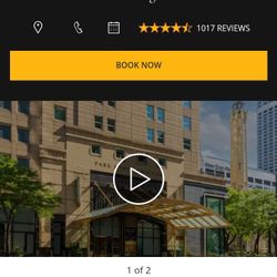 Park Hyatt Chicago 2 Nights Stay Gift Certificate 