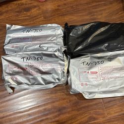 (4)-TN-750 Toners