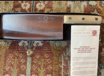 Vintage Joyce Chen Chrome Molybdenum Steel Cleaver – Japanese Seki City