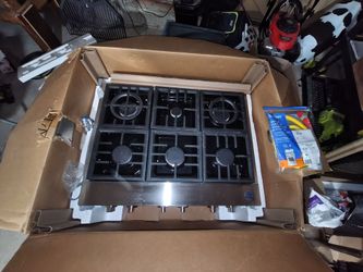KitchenAid 36" 6-burner Gas Range Top