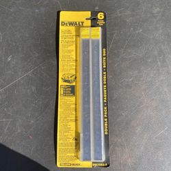 NEW SEALED Dewalt 13” 13 Inch 330mm 6 Knives DW7352-2, Double Pack