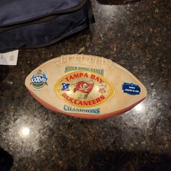 Commerative Bucs Superbowl Football 