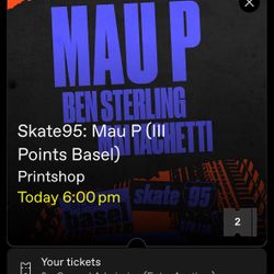Skate95: Mau P - Printshop - ANYTIME