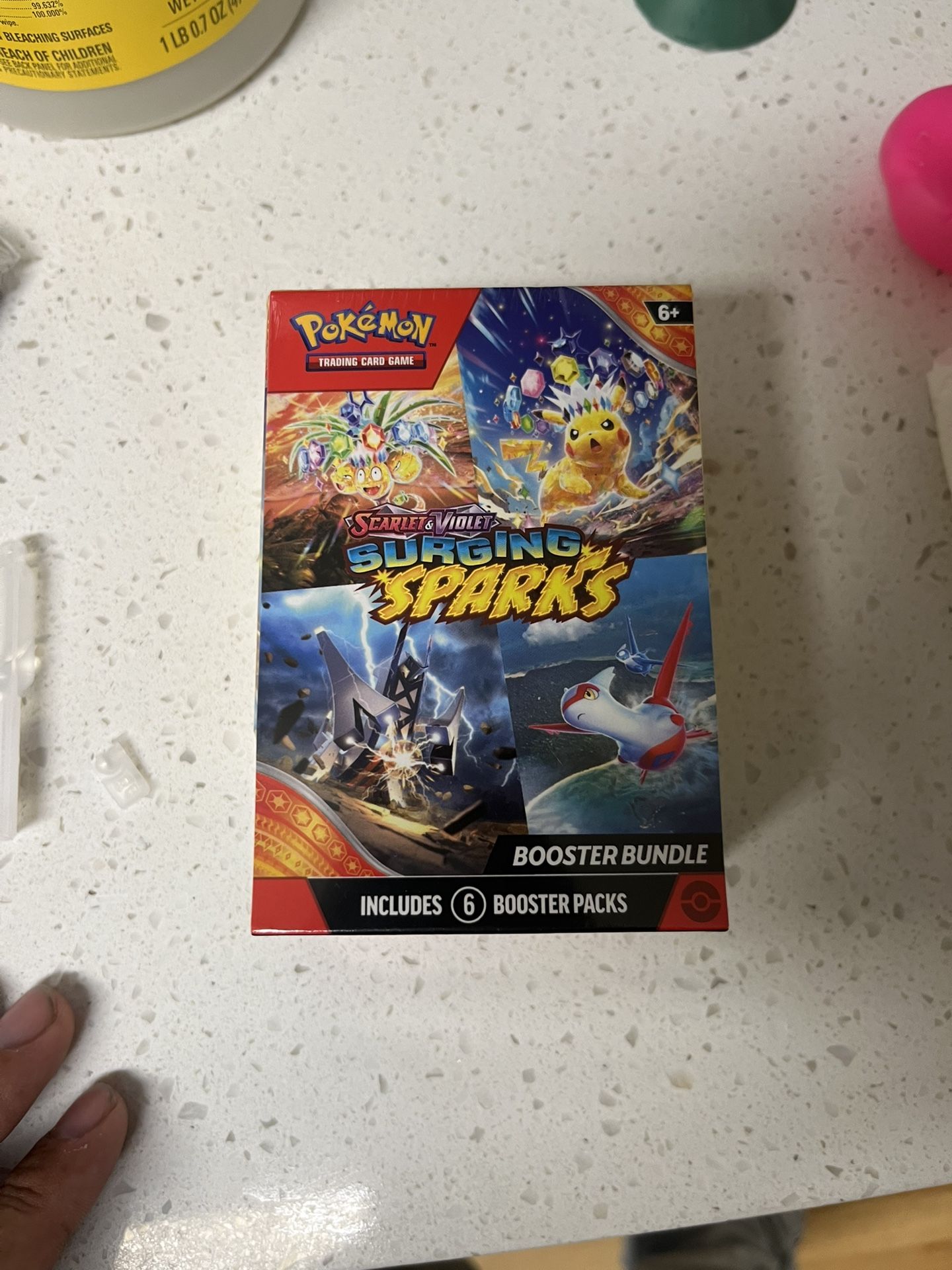 Pokémon Surging Sparks Booster Bundle (6 Packs Sealed)