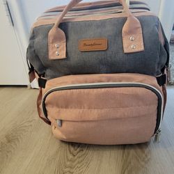Diaper Bag With Changing Station 